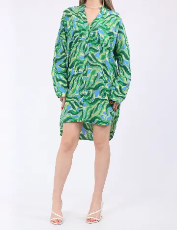 Rochie scurta Vero Moda, verde Verde