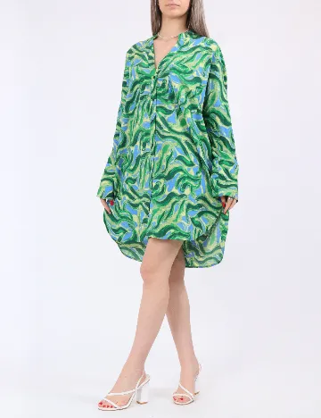 Rochie scurta Vero Moda, verde Verde