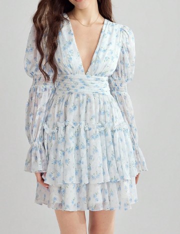 Rochie scurta SHEIN, alb