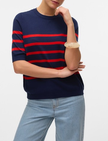 Bluza Vero Moda, bleumarin