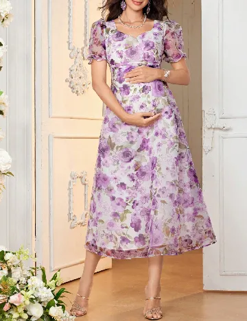 Rochie medie SHEIN Maternity, mov
