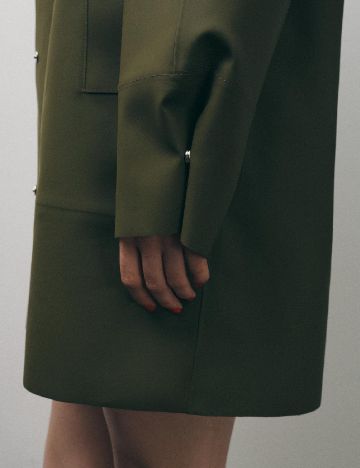 Jacheta de ploaie Zara, kaki