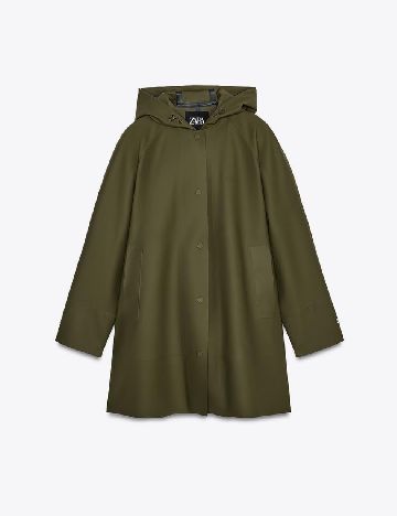 Jacheta de ploaie Zara, kaki