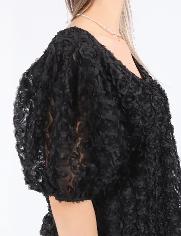 Bluza Pieces, negru