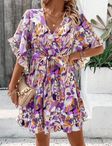 Rochie scurta SHEIN, mix culori