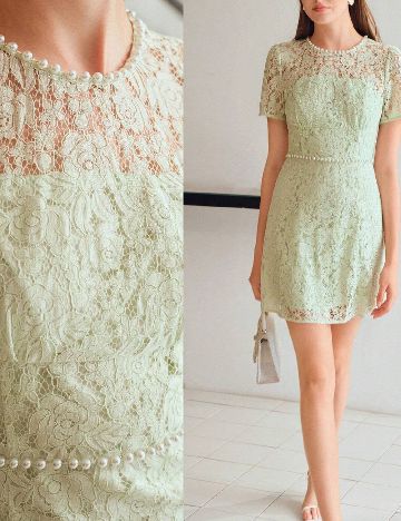 Rochie scurta SHEIN, verde