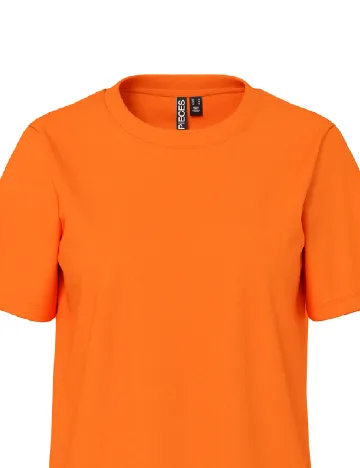 Tricou Pieces, portocaliu