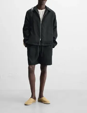 Jacheta Zara, negru Negru
