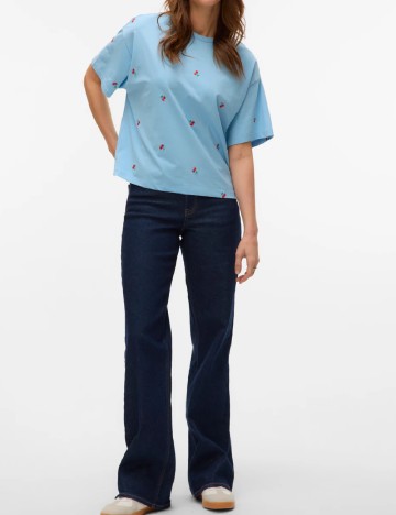 Tricou Vero Moda, albastru