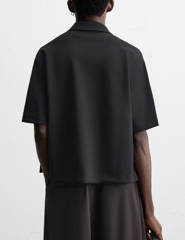 Camasa Oversize Zara, negru