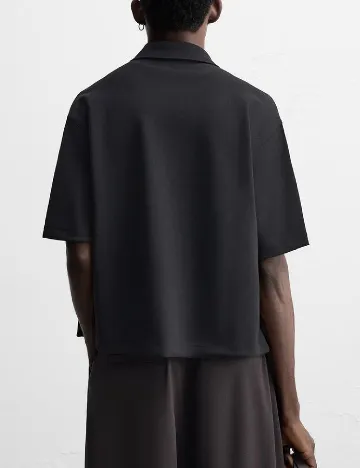 Camasa Oversize Zara, negru