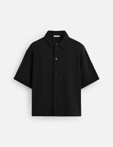 Camasa Oversize Zara, negru