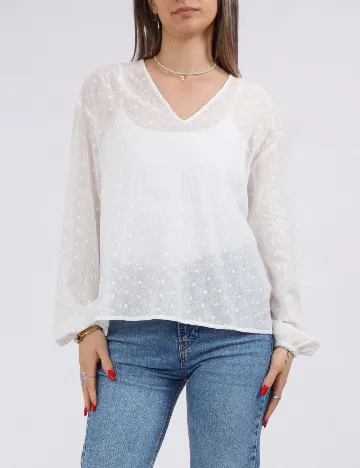 Bluza Vero Moda, alb