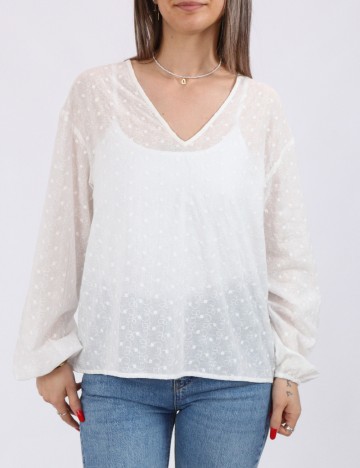 Bluza Vero Moda, alb