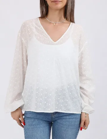 Bluza Vero Moda, alb