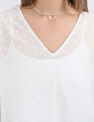 Bluza Vero Moda, alb