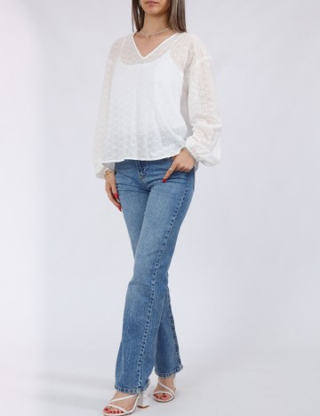 Bluza Vero Moda, alb