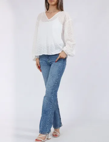 Bluza Vero Moda, alb
