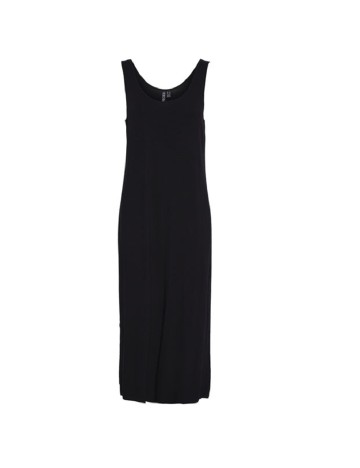 Rochie lunga Pieces, negru