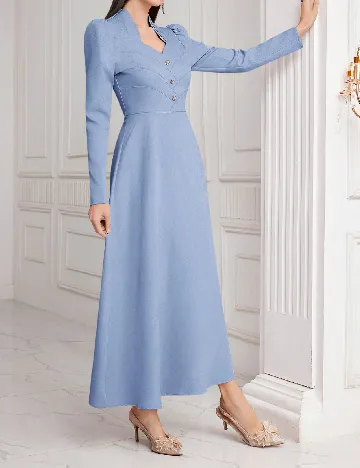 Rochie lunga SHEIN, albastru