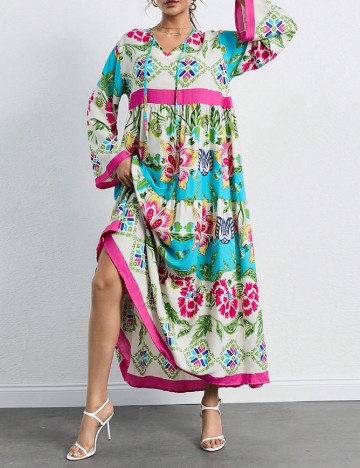 Rochie lunga SHEIN, mix culori