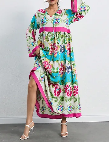 Rochie lunga SHEIN, mix culori