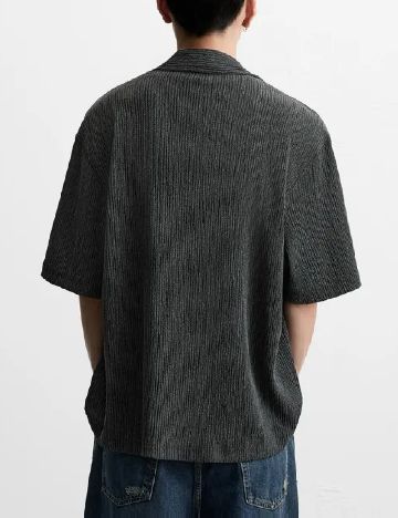 Camasa Zara, gri inchis