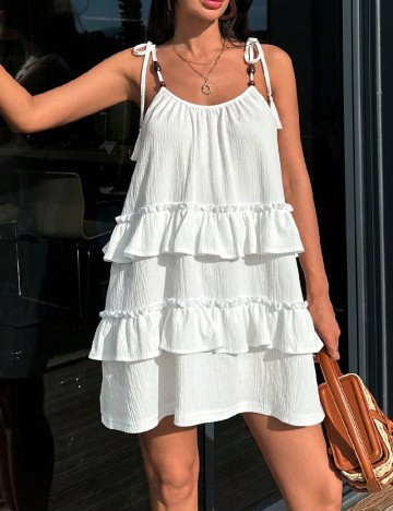 Rochie scurta SHEIN, alb