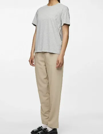 Tricou Pieces, gri