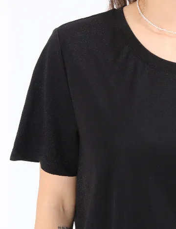 Tricou Pieces, negru