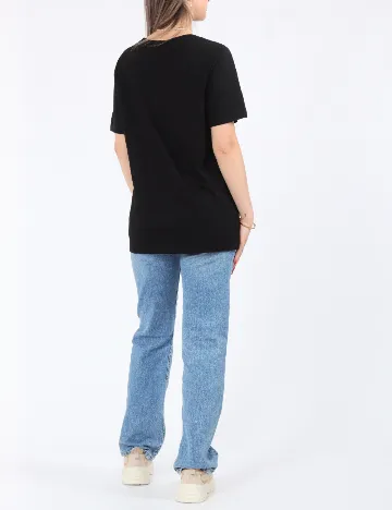 Tricou Pieces, negru