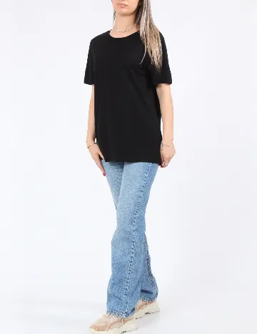 Tricou Pieces, negru