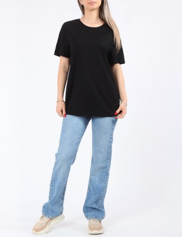 Tricou Pieces, negru