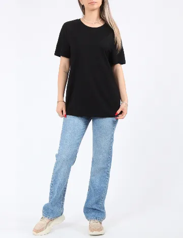 Tricou Pieces, negru