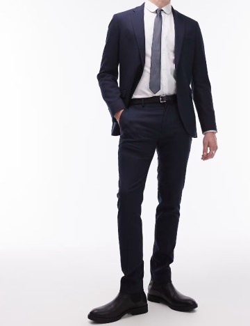 Sacou Topman, bleumarin