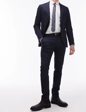 Sacou Topman, bleumarin