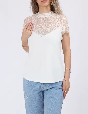 Bluza Vero Moda, alb