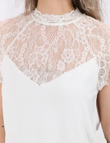 Bluza Vero Moda, alb