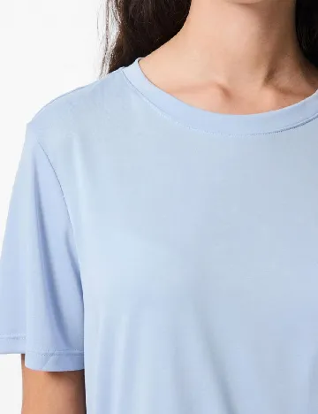 Tricou Pieces, albastru