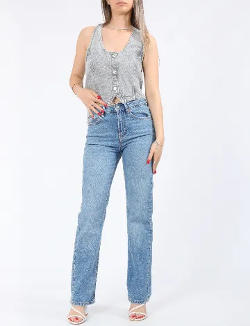 Top Vero Moda, gri