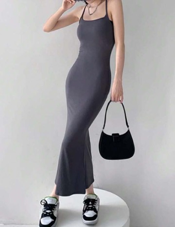 Rochie medie SHEIN, gri