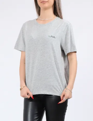 Tricou Pieces, gri
