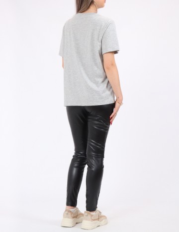 Tricou Pieces, gri
