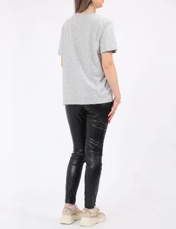 Tricou Pieces, gri