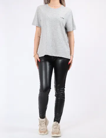 Tricou Pieces, gri