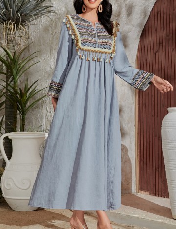 Rochie lunga SHEIN, gri