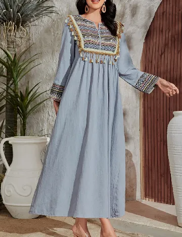 Rochie lunga SHEIN, gri