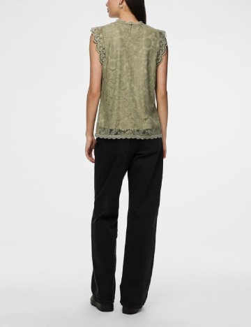 Bluza Pieces, verde
