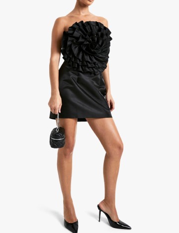 Rochie scurta Boohoo, negru