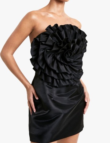 Rochie scurta Boohoo, negru